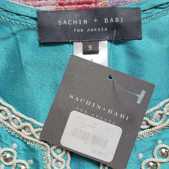 Beaded Silk Tunic - From Barney's NY - Picture 4 of 8